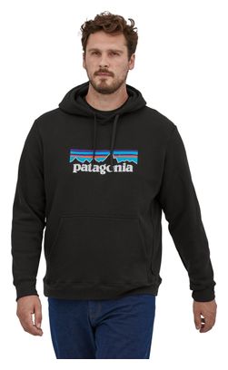 Sweat à Capuche Unisexe Patagonia P-6 Logo Uprisal Hoody Noir