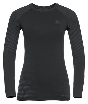 Jersey de manga larga Odlo Performance Warm Eco Black Mujer