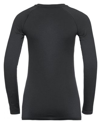 Lot De 3 Hauts Thermiques Femme En Modal - Col Rond, Manches Longues, Pour Automne/Hiver (Noir, Chair, Blanc)