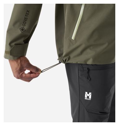 Veste Imperméable Millet Ubic Gore-Tex 3L Vert Homme