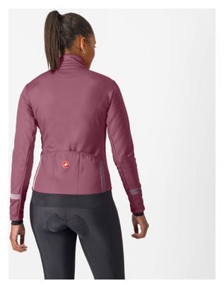 Castelli Dinamica 2 Violet Women's Long Sleeve Jacket | Alltricks.com