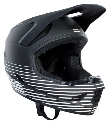 ION FullFace Scrub AMP MTB Casco Black Unisex