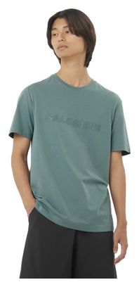 Salomon Green Logo Short Sleeve T-Shirt