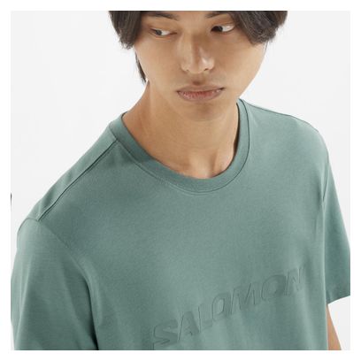 Salomon Green Logo Short Sleeve T-Shirt