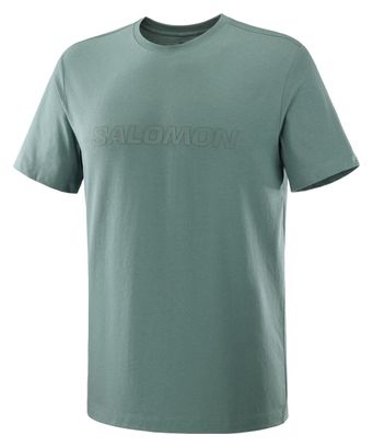 Salomon Green Logo Short Sleeve T-Shirt