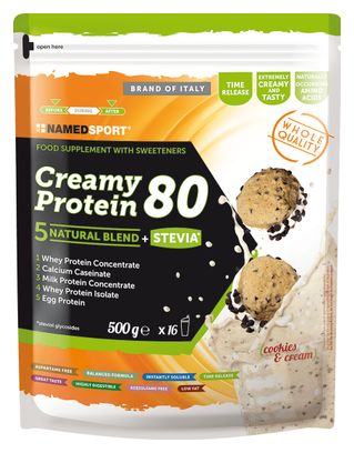 NamedSport Creamy Protein 80 mg 500 g Bebida de reacción