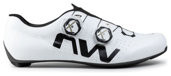 Straßenschuhe Northwave Veloce Extreme Schwarz/Weiß | T43 1/2 | Refurbished Product