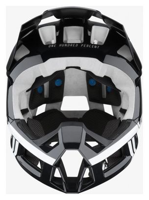 Casque Intégral 100% Trajecta Fidlock Noir/Blanc