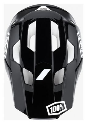Full Face Helmet 100% Trajecta Fidlock SP21 Black / White