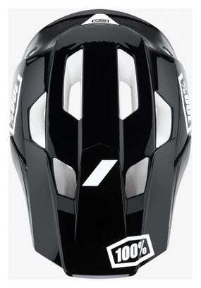 Casque Intégral 100% Trajecta Fidlock Noir/Blanc