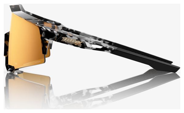 Occhiali da sole 100% Speedcraft Money Mike 24K Gold a specchio