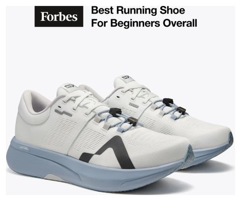 Scarpe da corsa Mount To Coast R1 Bianco/Blu da donna