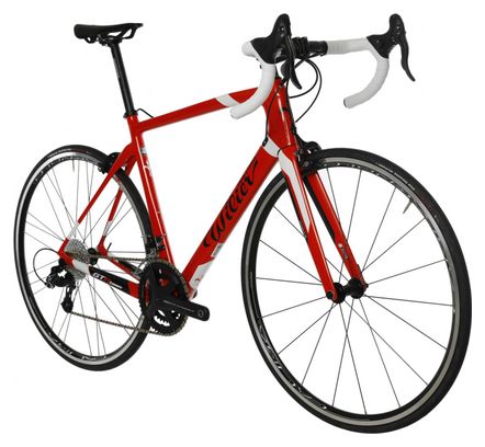 Bicicleta de carretera Wilier Triestina GTR Team Campagnolo Centaur 11S 700 mm Rojo Blanco Negro Brillante 2022