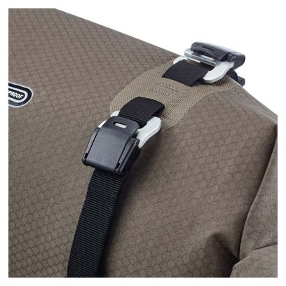 Ortlieb Handlebar-Pack Flex 9L Borsa da manubrio Grigio sabbia scuro Beige