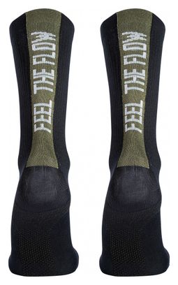 Northwave Feel The Flow Socken Schwarz/Grün