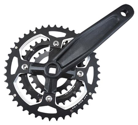 Pédalier Triple VTT Truvativ Fived 44-32-22 - Manivelles 170 Mm - Aluminium Noir - Occasion Bon État