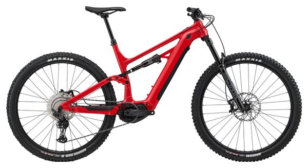 Bicicleta de montaña eléctrica Cannondale Moterra Neo S1 Shimano SLX/XT 12V 630 Wh 29'' Roja con doble suspensión