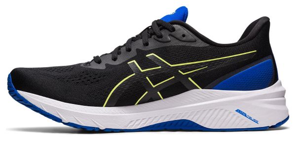 Asics GT-1000 12 Running Shoes Black Yellow Men's