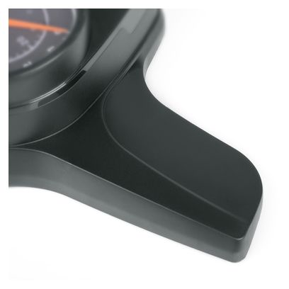 SKS Airlite 10.0 Fußpumpe (max. 144 psi/10 bar) Schwarz/Orange