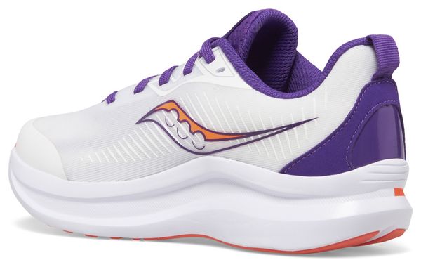 Chaussures de Running Enfant Saucony Endorphin Kdz Blanc Violet Orange