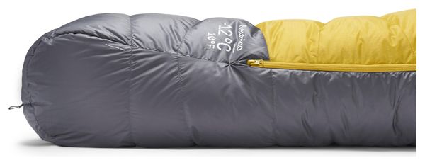 RAB Neutrino Schlafsack –12 °C Grau/Gelb