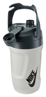 Nike Fuel Jug 1200 ml Water Bottle, White/Gray