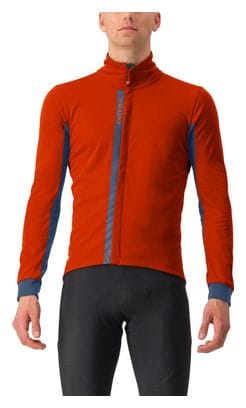 Castelli Entrata Long Sleeve Jacket Rot/Blau