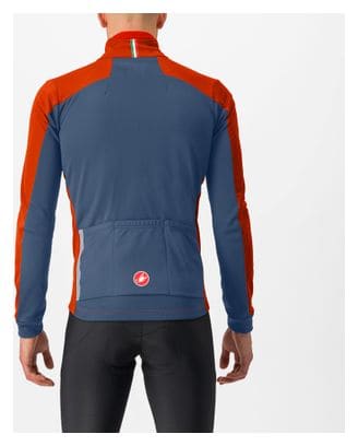 Castelli Entrata Long Sleeve Jacket Rot/Blau