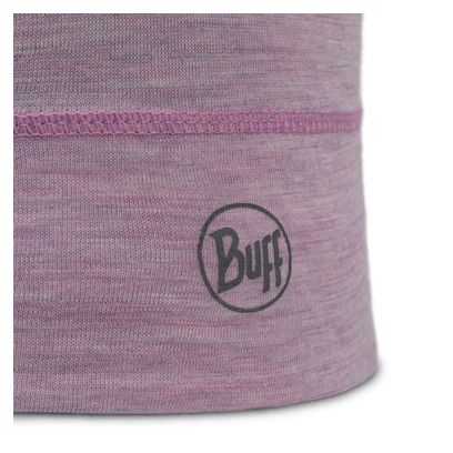 Cappellino Buff in lana merino leggera, rosa