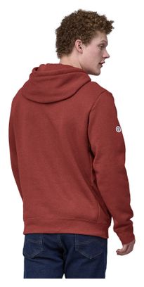 Sweat Unisexe Patagonia Fitz Roy Icon Uprisal Hoody Rouge