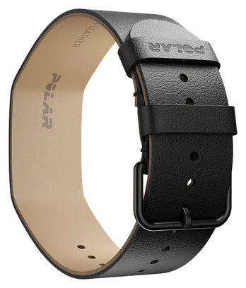 Correa de repuesto para Polar Loop, de cuero negro
