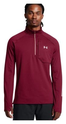 Thermooberteil 1/2 Zip Under Armour Launch Elite Rot Herren