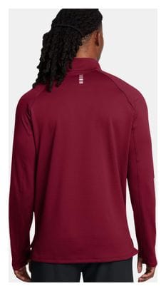 Thermooberteil 1/2 Zip Under Armour Launch Elite Rot Herren