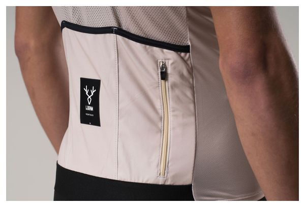 LeBram Ventoux Jersey met korte mouwen Beige
