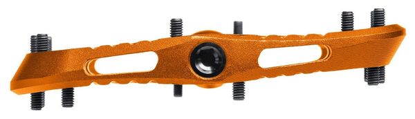 OneUp Wave Orange platte pedalen