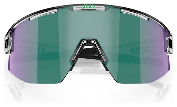Lunettes Bliz Matrix Small Transparent White/Vert 