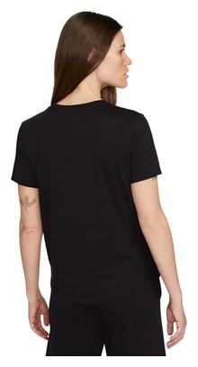 Nike Sportswear Essentials Kurzarm-T-Shirt Schwarz/Weiß für Damen
