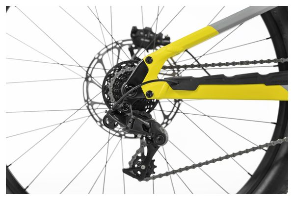 Mondraker Summum R Mullet Full-Suspension Mountain Bike with SRAM 7-Speed 29/27.5'' Black/Gray/Yellow 2026