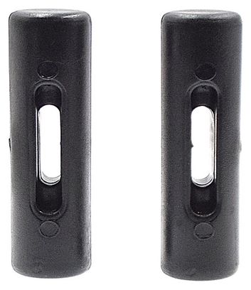 Adaptateur de sangle de porte vélo sur coffre vitré .