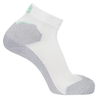 Salomon Speedcross Ankle Gray White Unisex Low Socks