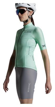 X-Bionic Corefusion Ride Kurzarm-Trikot für Damen, grün