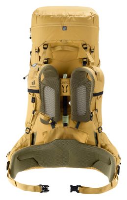 Zaino da trekking Deuter Aircontact Core 60 +10 L giallo da uomo
