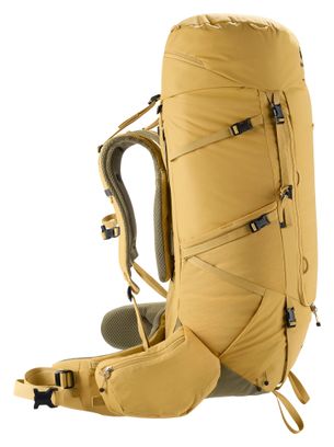 Zaino da trekking Deuter Aircontact Core 60 +10 L giallo da uomo