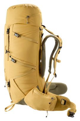 Zaino da trekking Deuter Aircontact Core 60 +10 L giallo da uomo