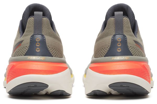 Zapatillas de running Saucony Hurricane 25 Caqui/Naranja Hombre