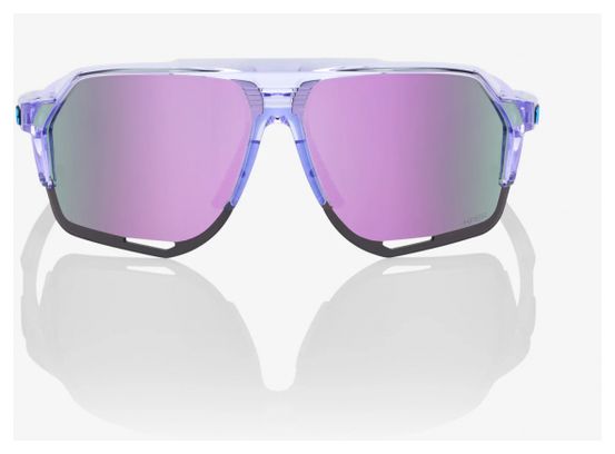 Gafas 100% - Norvik - Translúcidas pulidas - Lentes Hiper Violeta Espejo