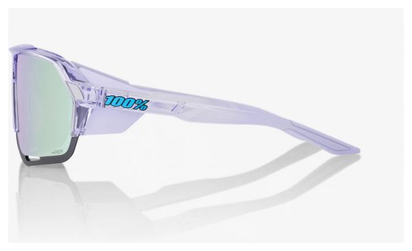 Gafas 100% - Norvik - Translúcidas pulidas - Lentes Hiper Violeta Espejo