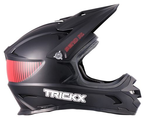 Trick-X Send it 2 Full Face Helmet Black / Red