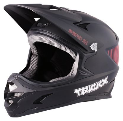 Trick-X Send it 2 Full Face Helmet Black / Red