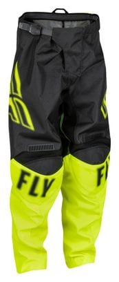 Pantalon Fly F-16 Noir / Jaune Fluo Enfant